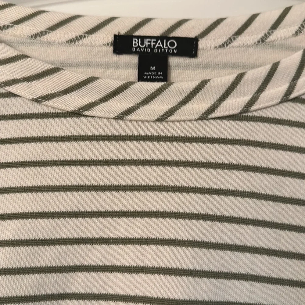 Buffalo by David Bitton Striped T-Shirt Dress